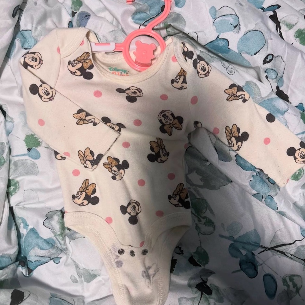 Disney Cream Mickey Mouse Kids One Piece